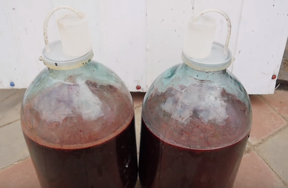 Готовое вино из вишни нужно настаивать минимум месяц