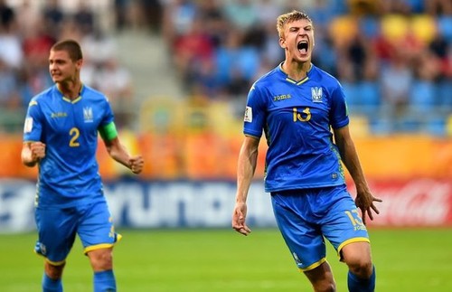 Радости Украины после свистка не было предела Радости Украины после свистка не было предела