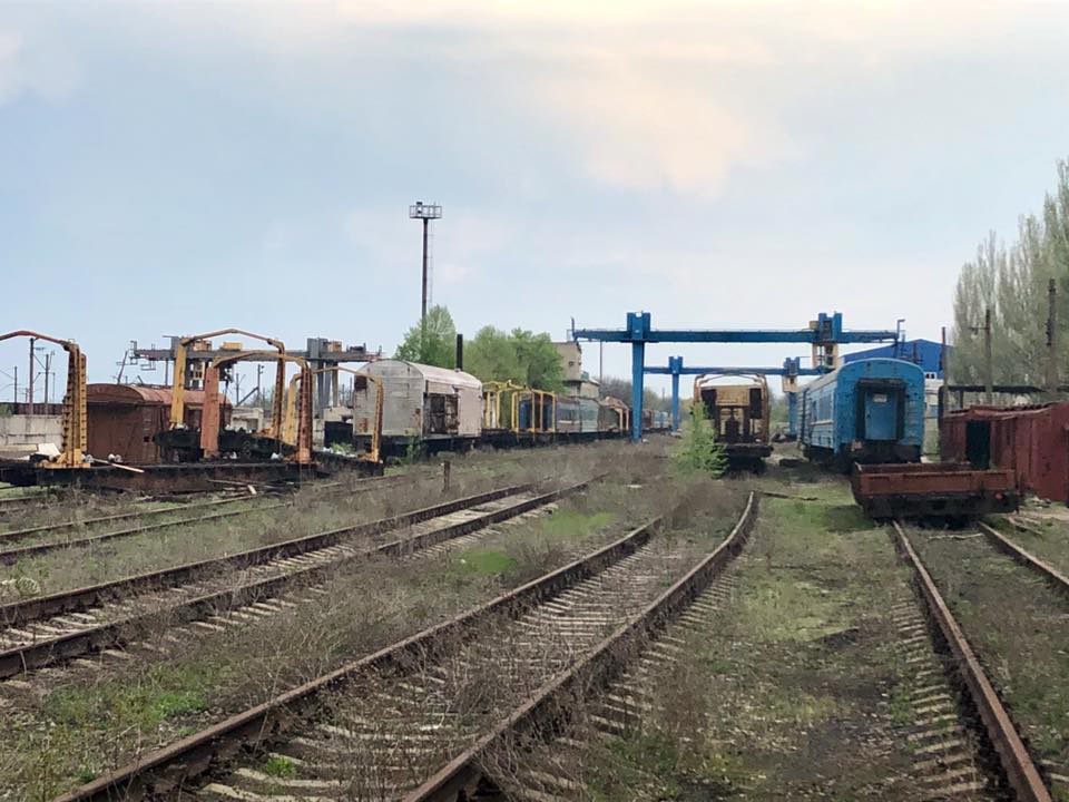 Разруха на станции Майорское Разруха на станции Майорское