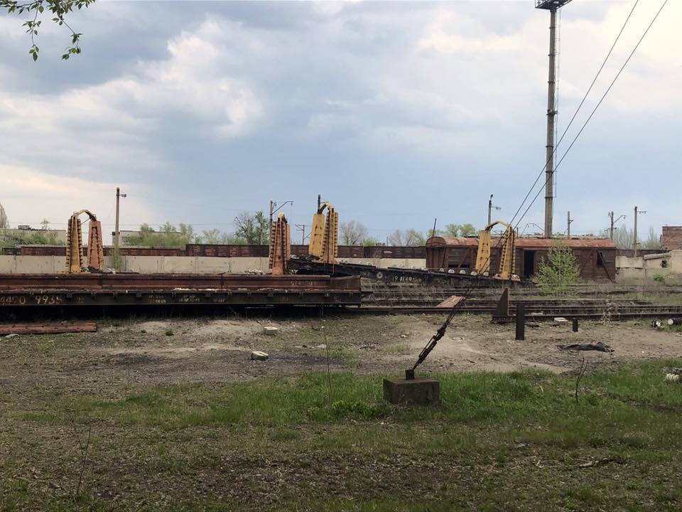 Разруха на станции Майорское Разруха на станции Майорское