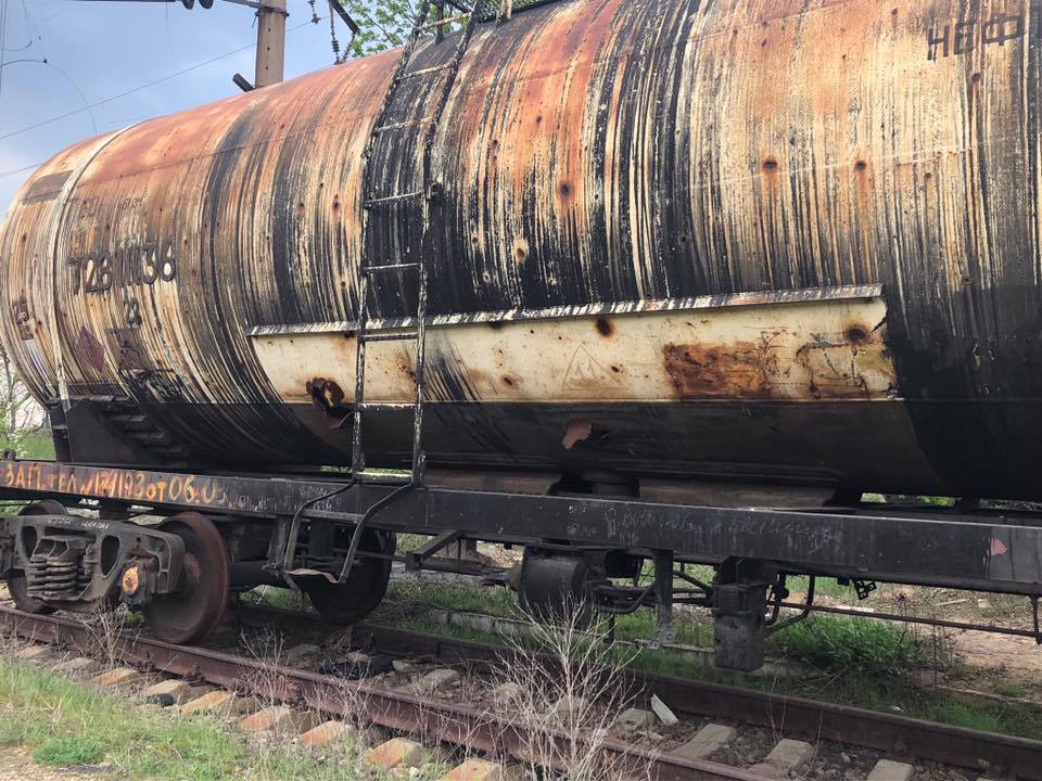 Разруха на станции Майорское Разруха на станции Майорское