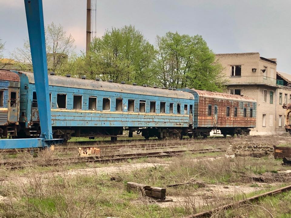 Разруха на станции Майорское Разруха на станции Майорское