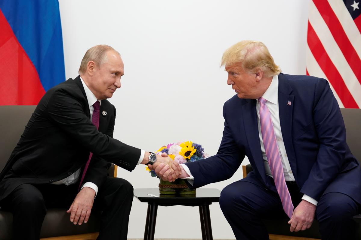Дональд Трамп встретился с Владимиром Путиным в Осаке