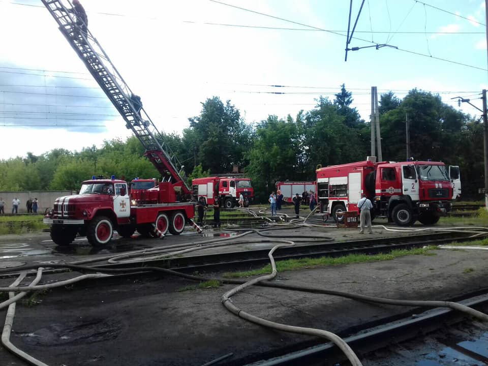 Львов, пожар Львов, пожар