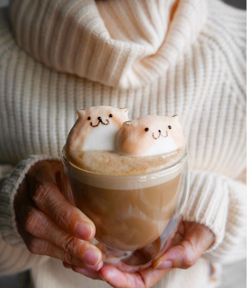 3D-шедевры на кофе