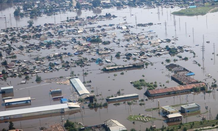 Наводнение в Иркутской области России Наводнение в Иркутской области России