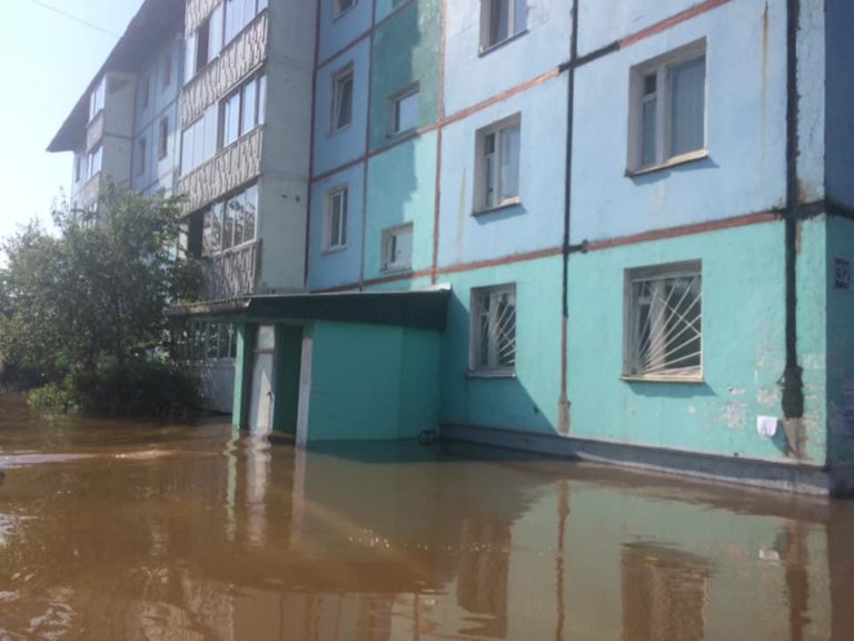 Наводнение в Иркутской области России Наводнение в Иркутской области России