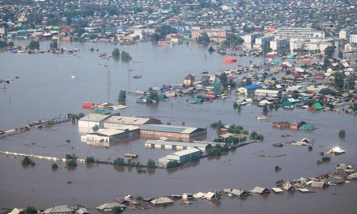 Наводнение в Иркутской области России Наводнение в Иркутской области России