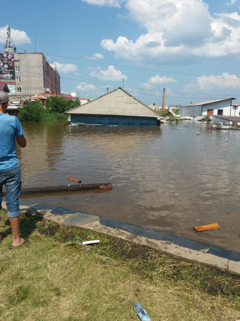 Наводнение в Иркутской области России Наводнение в Иркутской области России