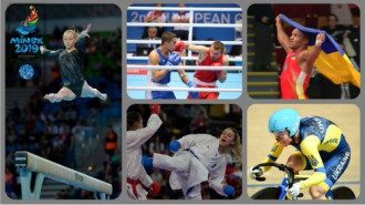 Сборная Украины стала третьей на Европейских играх-2019 Сборная Украины стала третьей на Европейских играх-2019