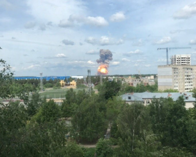 Взрыв в Дзержинске — В Дзержинске на оборонном предприятии произошел мощный взрыв