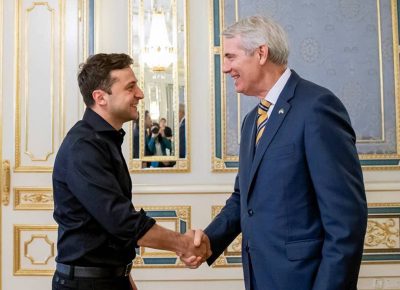 Владимир Зеленский и Роберт Портман / @senrobportman