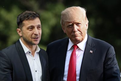 Владимир Зеленский и Дональд Трамп