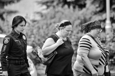 Мать и бабушка убитого мальчика  / mvs.gov.ua