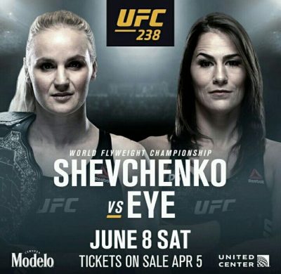 UFC 238. Шевченко нокаутировала Ай