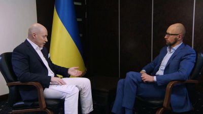 Дмитрий Гордон и Арсений Яценюк