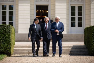 Зеленский и президент ФРГ обговорили, как будет работать Нормандский формат