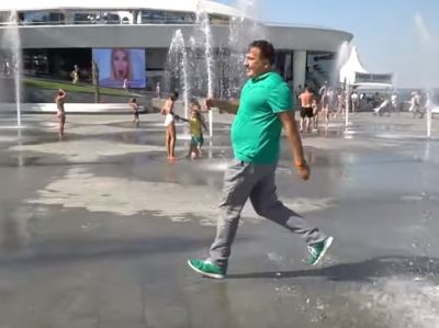 Саакашвили фонтан