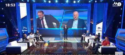 Добкин и Смешко устроили спор в эфире / Фото: скриншот из видео