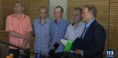 Боевики "ЛДНР" передали четверых пленных