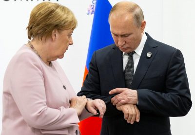 Меркель, Путин
