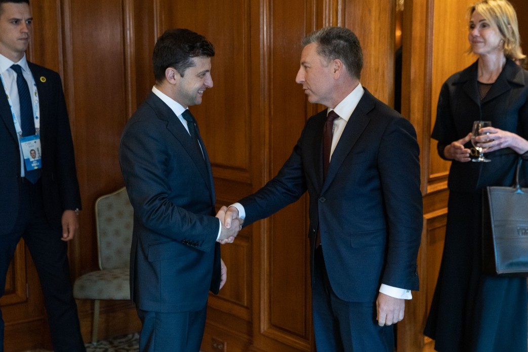 Владимир Зеленский встретился с Куртом Волкером