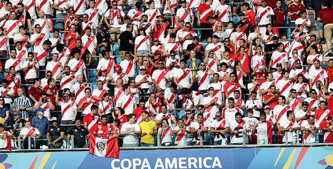 Болельщики сборной Перу