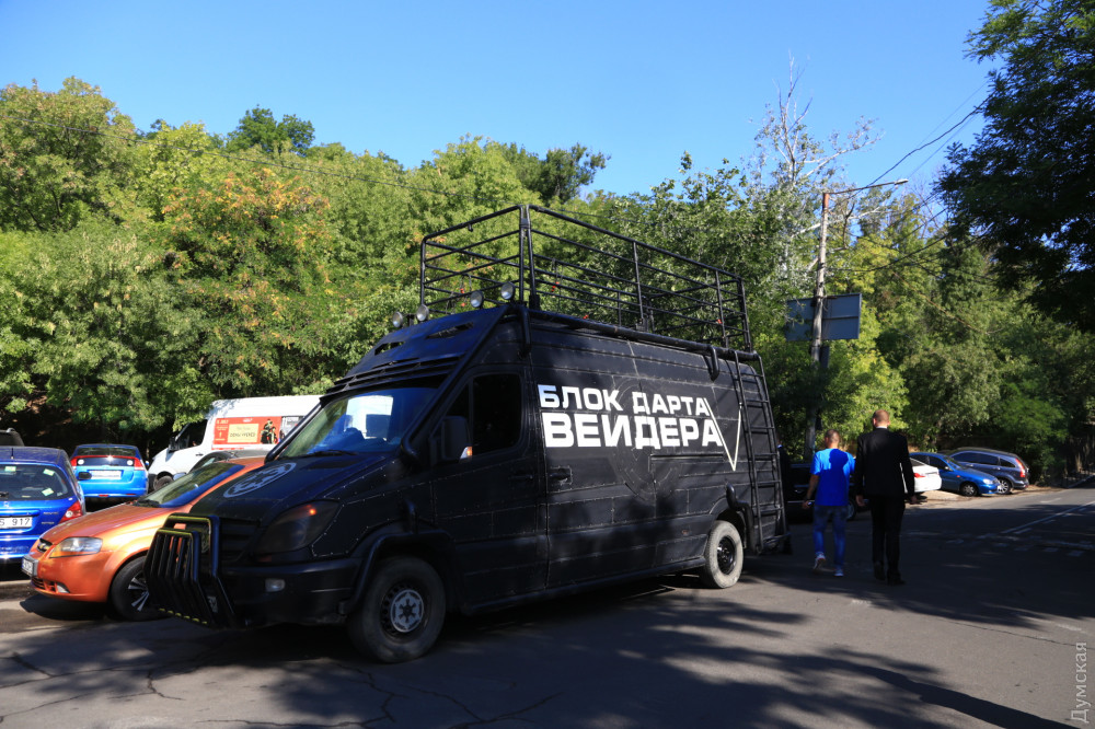 Дарт Вейдер ждал Зеленского на пробежку