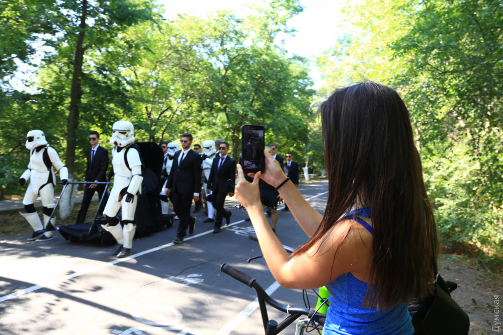 Дарт Вейдер ждал Зеленского на пробежку