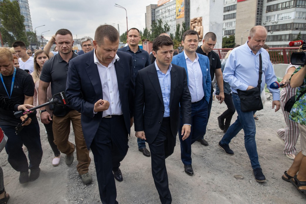 Борис Филатов и Владимир Зеленский в Днепре Борис Филатов и Владимир Зеленский в Днепре