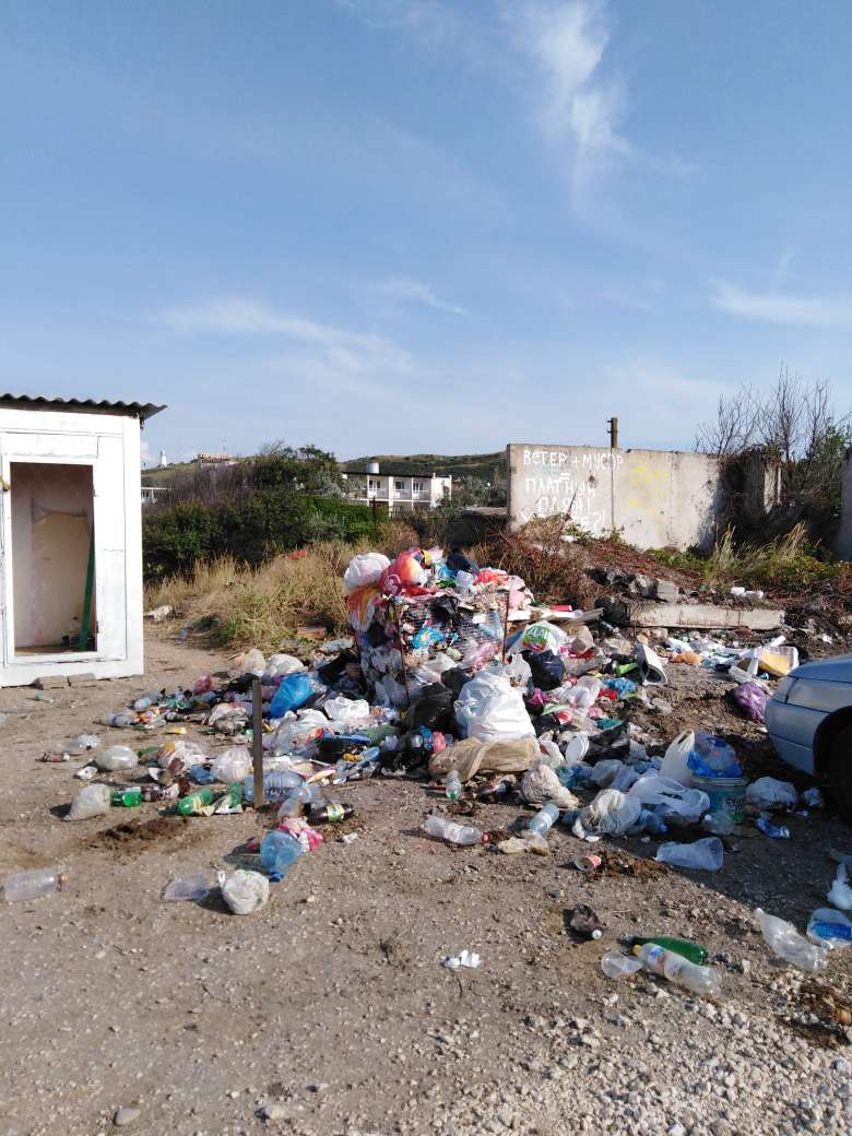 Крым утопает в мусоре