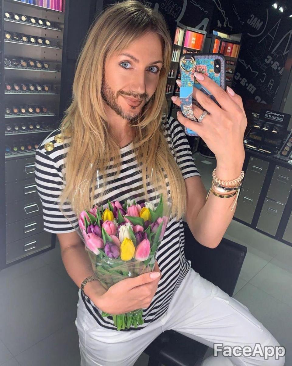 FaceApp примеры