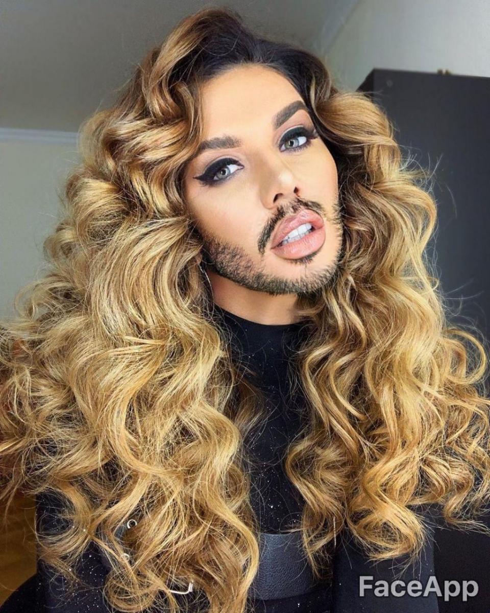 FaceApp примеры