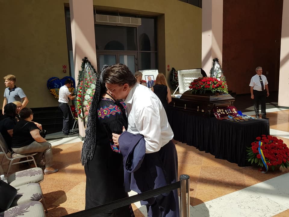 Прощание с Романом Вирастюком