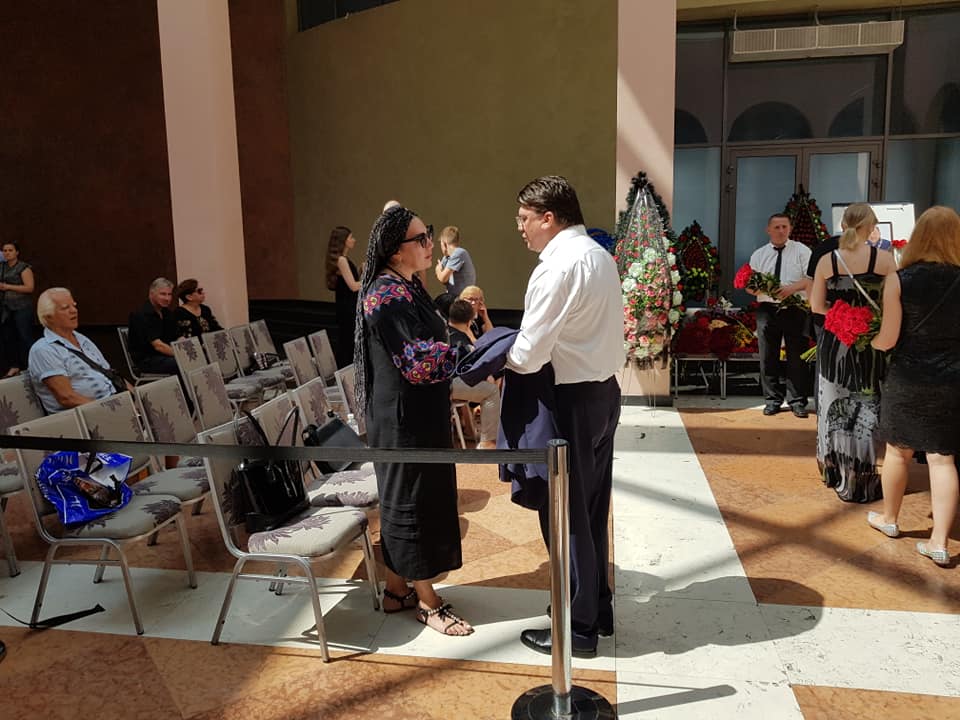 Прощание с Романом Вирастюком