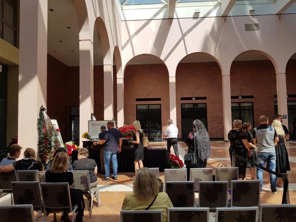 Прощание с Романом Вирастюком