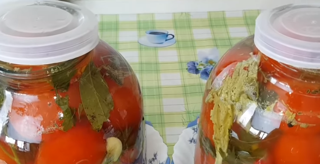 Квашеные помидоры на зиму быстро готовятся