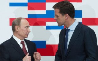 Рютте и Путин Рютте и Путин