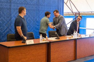 Владимир Зеленский, Юрий Гусев Владимир Зеленский, Юрий Гусев