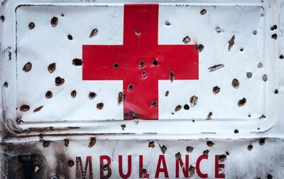 Боевики обстреляли санитарное авто в ООС: погиб один человек, есть раненые