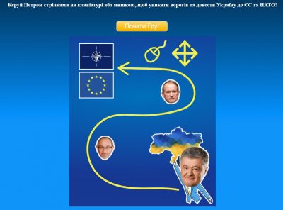 Игра "Помоги Украине вступить в НАТО и ЕС" Игра "Помоги Украине вступить в НАТО и ЕС" 