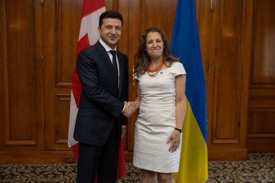 Зеленский Христя Фрилянд