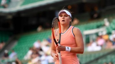 Катерина Козлова покинула Уимблдон Катерина Козлова покинула Уимблдон