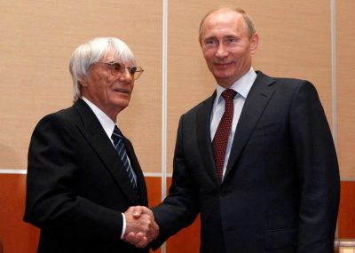 Владимир Путин, Берни Экклстоун