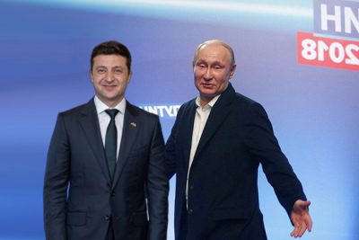 Зеленский и Путин
