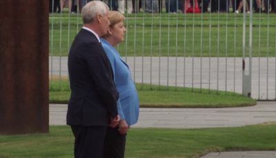 Бундесмама больна: Меркель снова затрясло на официальной встрече