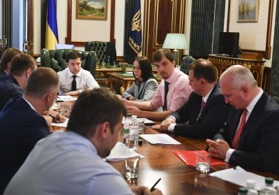 Владимир Зеленский на совещании с представителями Нафтогаза и Министерства энергетики и угольной промышленности / сайт президента Украины