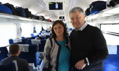 Петр Порошенко и учительница Валентина