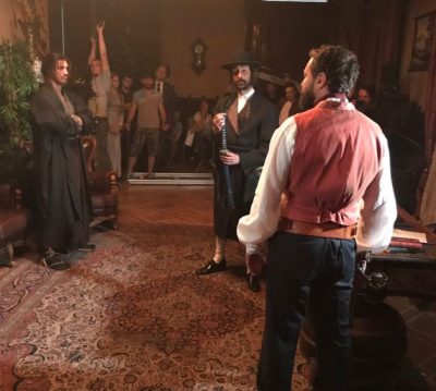 Съемочная площадка / Twitter.com/VGroysman