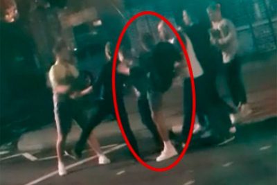 Известные английские футболисты подрались с болельщиками